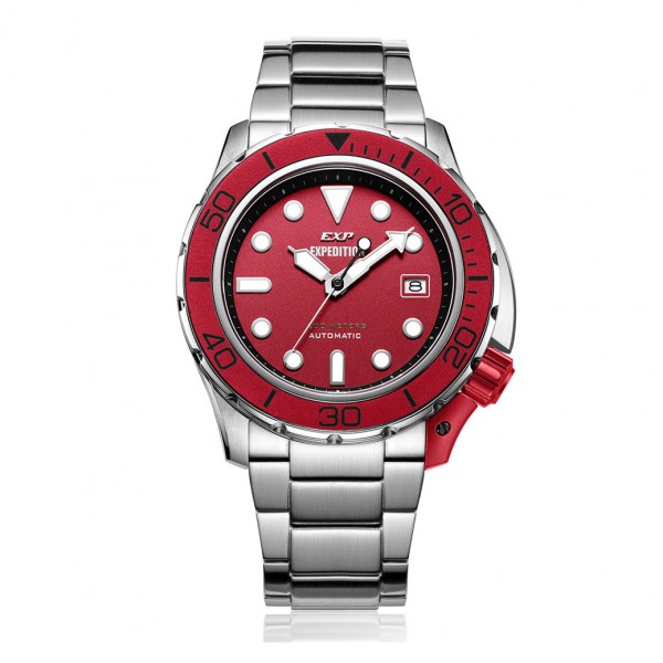 Expedition EXP 6809 Silver Red MABSSRE Automatic Man